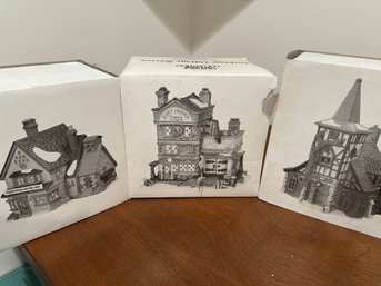 DEPT. 56 Dickens Village Series - In Boxes -lighted