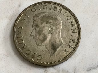 1940 Silver Half-crown Coin #78