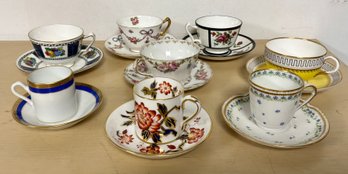 Vintage English & French Porcelain Teacup & Saucer Collection  Paragon, Crown Staffordshire, Limoges & More