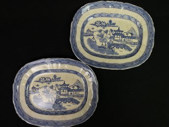 Ashworth Bros Real G.S Canton 11 Inch Plate Set