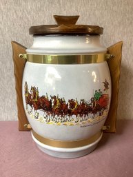 Budweiser Champion Clydesdales Cookie Jar