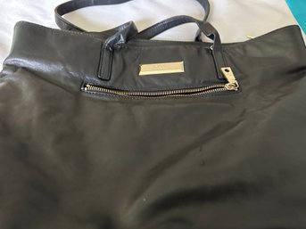 DKNY Black Leather Purse &  Tonelli Black Leather Purse