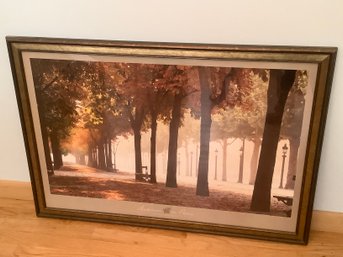 Autumn In Paris Large Print