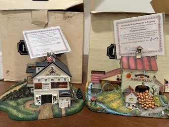 Hawthorne Architectural Register 2 Pcs. In Boxes