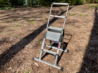 Telesteps 10.5 Foot Telescoping Combination Step Ladder, Model 14ES