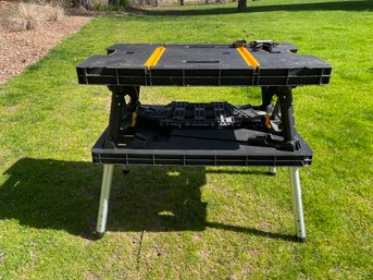 Keter Folding Work Table - Portable Workbench