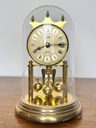 German Bucherer Quartz Anniversary Dome Clock
