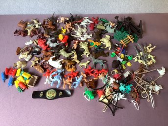 Vintage Plastic Toy Lot