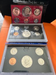 1971, 1972, & 1973 United States Proof Sets