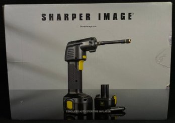 Sharper Image Cordless Auto Stop Tire Inflator