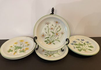 Vintage Royal Domino, Springtime Dishes