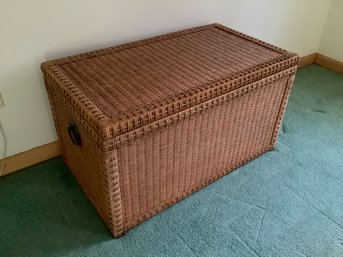 High Quality Wicker Storage Trunk