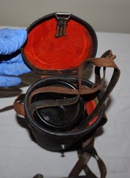 Optex 7x50 Monocular With Red Felt Lined Hard Case