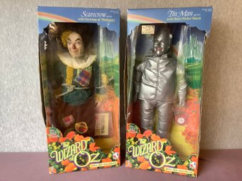 The Wizard Of Oz Scarecrow & Tin Man Dolls