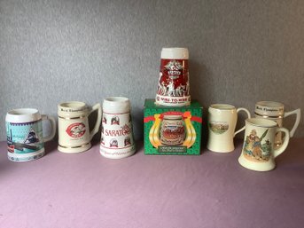 Mixed Beer Stein Lot