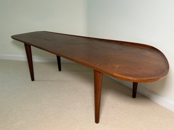 Vintage Arne Hovmand-Olson For Jutex Danish Teak Coffee Table
