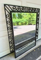 Textured Iron Mirror