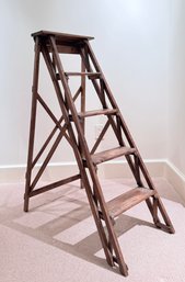 Antique Library Ladder