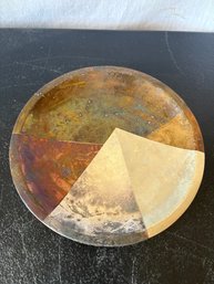 Metales Casados (Mixed Metals) Bowl Handcrafted In Taxco, Mexico