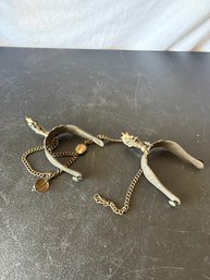 Antique Western Metal Spurs