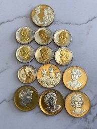 National Historic Mint American Presidents Coins - Coated #169