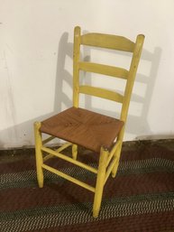 Ladder Back Rush Seat Side Chair