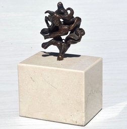 A SALVADOR DALI BRONZE FIGURE (CLOT COLLECTION) 'BROCHE DE OKINAWA, ALEGORA MARINA'