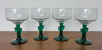 Cactus Stemmed Margarita Glasses Libbey?