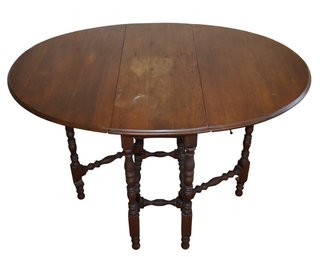 Mahogany Oval Gateleg Table