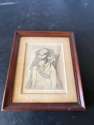 Framed Limited Edition Art Print By The Artist Grauiano Numbered 18 Of 25