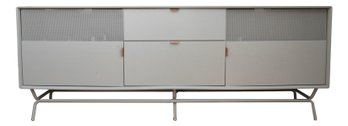 Blu Dot Dang 2 Door 2 Drawer Grey Console $2,895