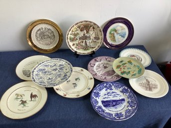 Mixed Souvenir Decorative Plate Lot