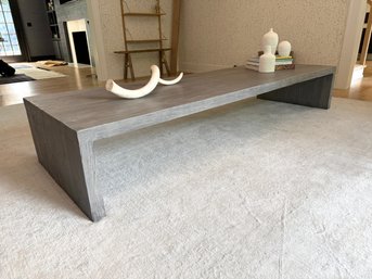 Large Elongated Coffee Table Or Bench