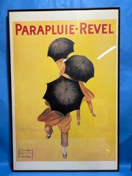 Parapluie Revel Framed Art Poster 1922