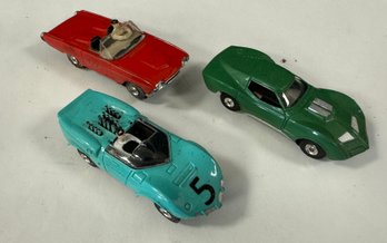 Collection Of Vintage Slot Cars