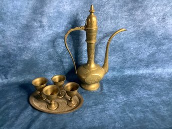 Brass  Tea Set