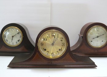 3 Mantel Clocks