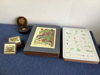 Cork Placemat/ Coaster Lot