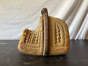 19th Century WOODEN STIRRUP