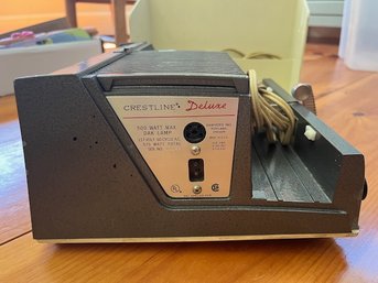 Vintage Crestline Deluxe Slide Projector