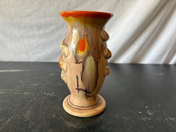 Small German Art Glass Vase, Manufactured In The Early 20th Century