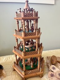 German 4-Tier Christmas Pyramid