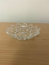 Vintage Federal Glass Clear Glass Bowl