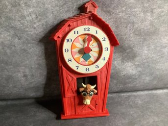 Westclox Cow Clock
