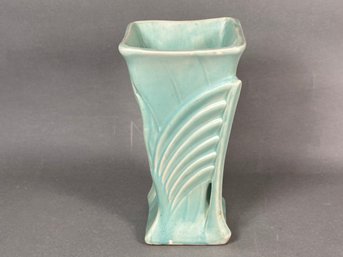 Vintage McCoy Matte Sea Green Vase
