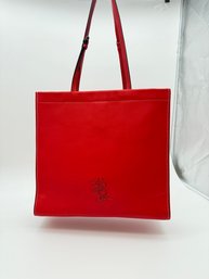 COACH LIMITED EDITION DISNEY MICKEY RED LEATHER TOTE