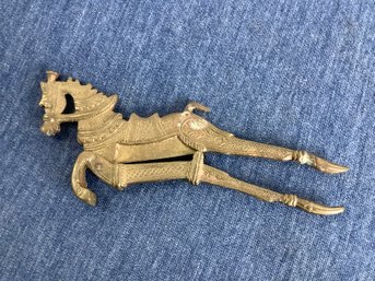 Brass Horse Cigar Cutter