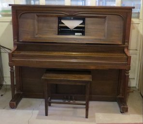 A J & C. Fisher C.1922 Player Piano