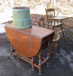 Vintage Antiques And A Firkin Too