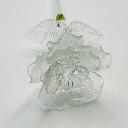 Waterford Crystal Long-Stem Glass Rose